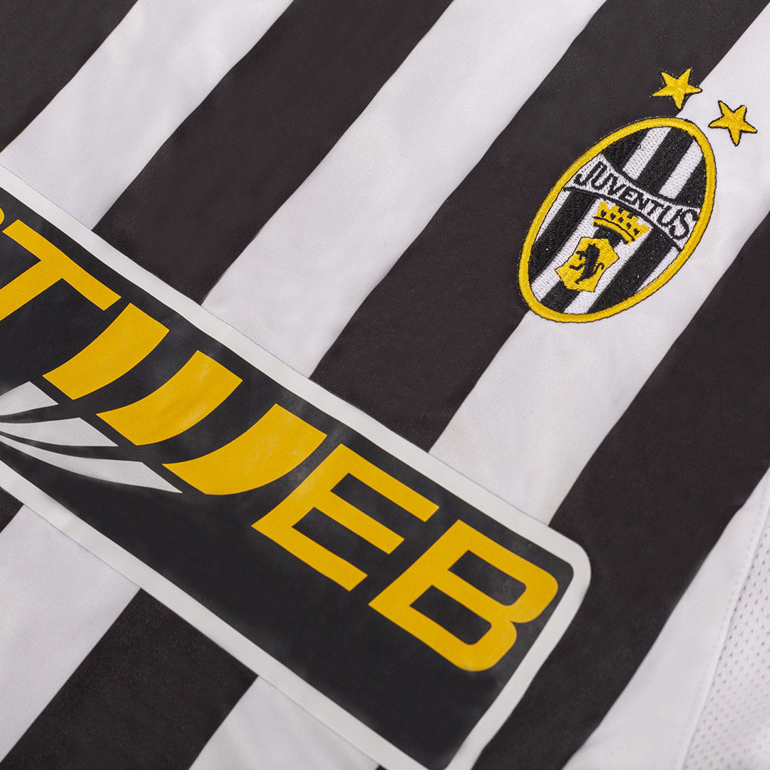 Kits de fútbol Retro DEL PIERO #10 2003/04 Juventus Home Soccer Jersey