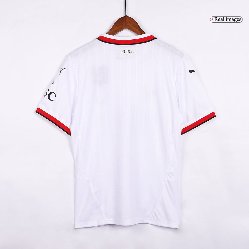 Kits de football RAFA LEÃO #10 Maillot de football extérieur de l'AC Milan 2024/25