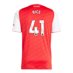 Maillot de football RICE #41 Arsenal Domicile 2025/26 Rouge