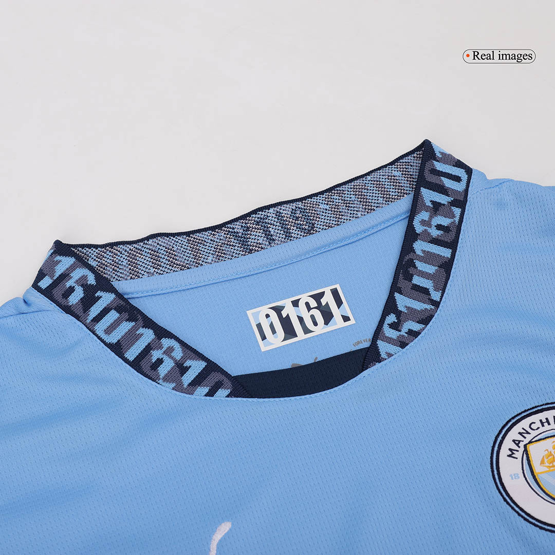 Soccer Kits Women's Manchester City Home Soccer Jersey Shirt 2024/25