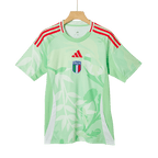 Maillot de football extérieur Italie 2025 vert pour homme - Championnat d'Europe féminin