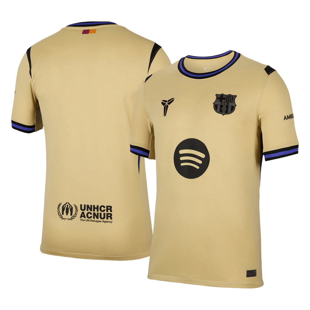 Soccer Kits Barcelona Away Soccer Jersey 2025/26 Yellow