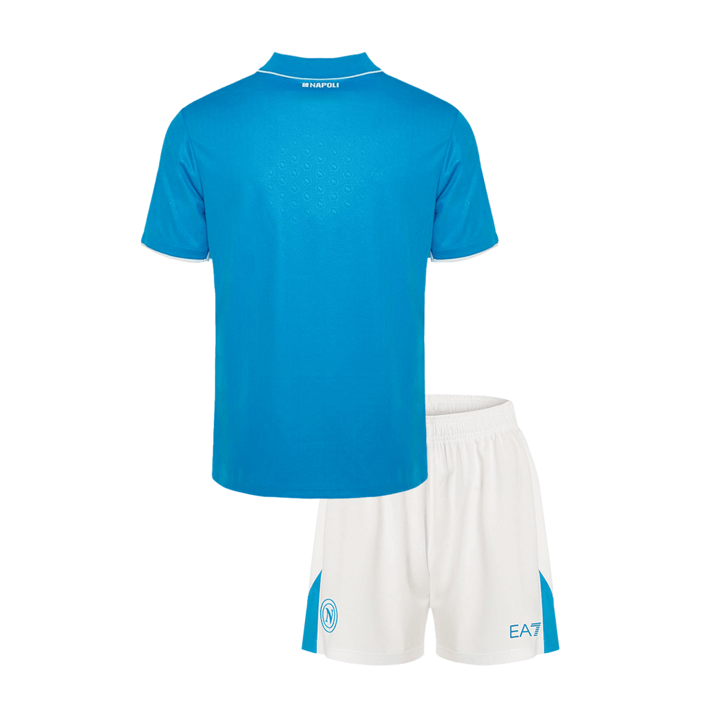Kit de fútbol para niños: Camiseta local del Napoli (camiseta y pantalones cortos) 2024/25