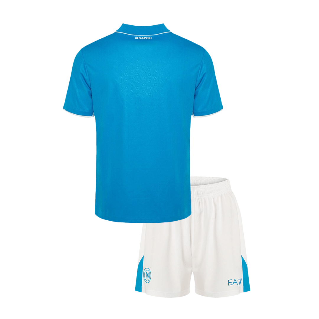 Kit de fútbol para niños: Camiseta local del Napoli (camiseta y pantalones cortos) 2024/25