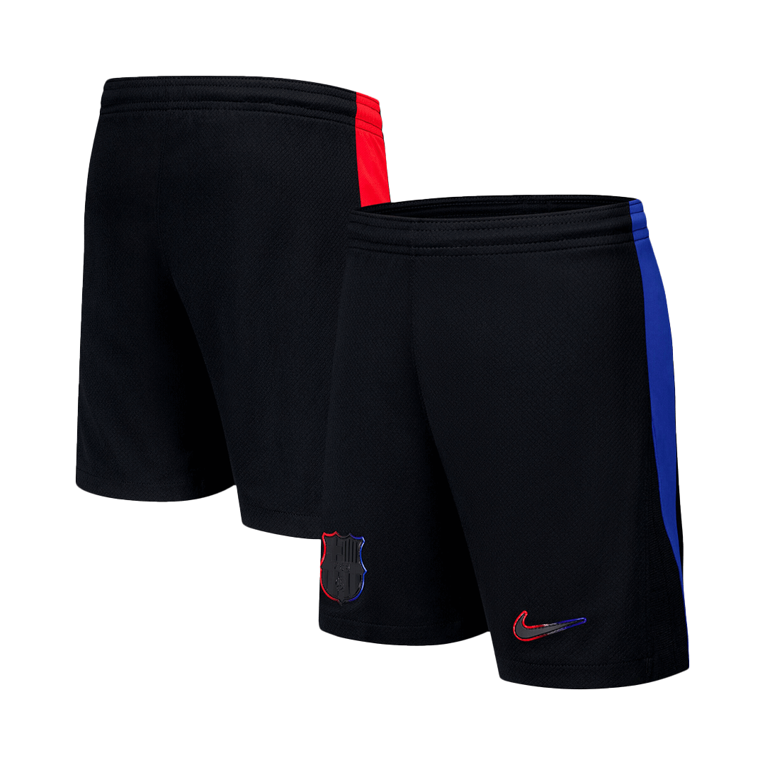 Soccer Kits Barcelona Away Soccer Jersey Kit(Jersey+Shorts) 2024/25  - Spotify Logo Without Text