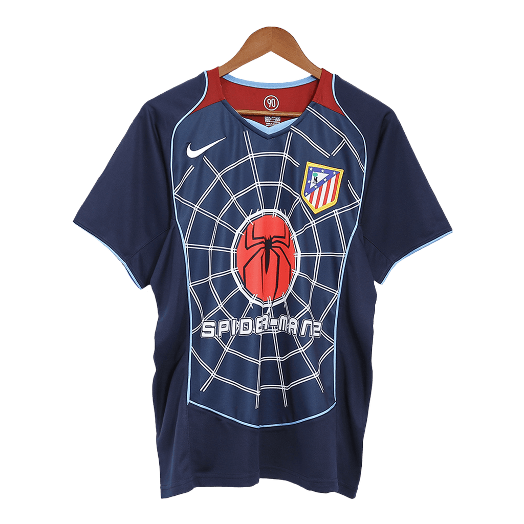 Camiseta de fútbol retro de visitante del Atlético de Madrid 2004/05