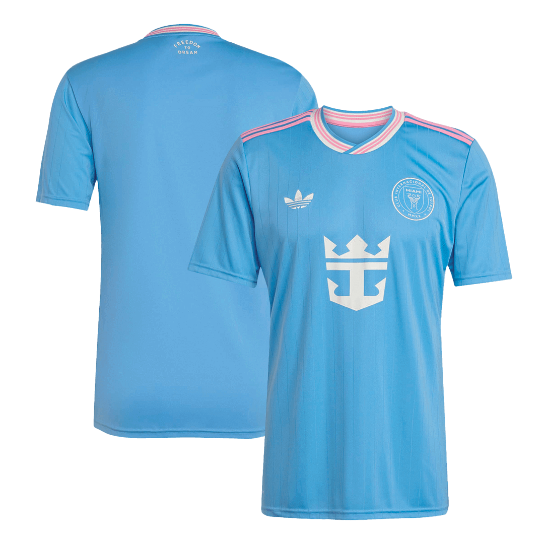 Maillot de football Inter Miami Third extérieur 2025 Bleu