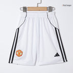 Kit de fútbol para niños: camiseta local del Manchester United (camiseta, pantalones cortos y calcetines) 2025/26