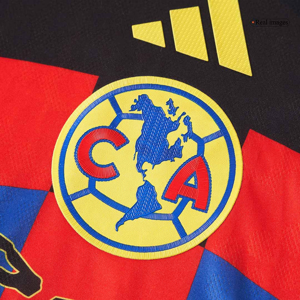 Soccer Kits Authentic Club America Home Soccer Jersey 2025/26 Yellow