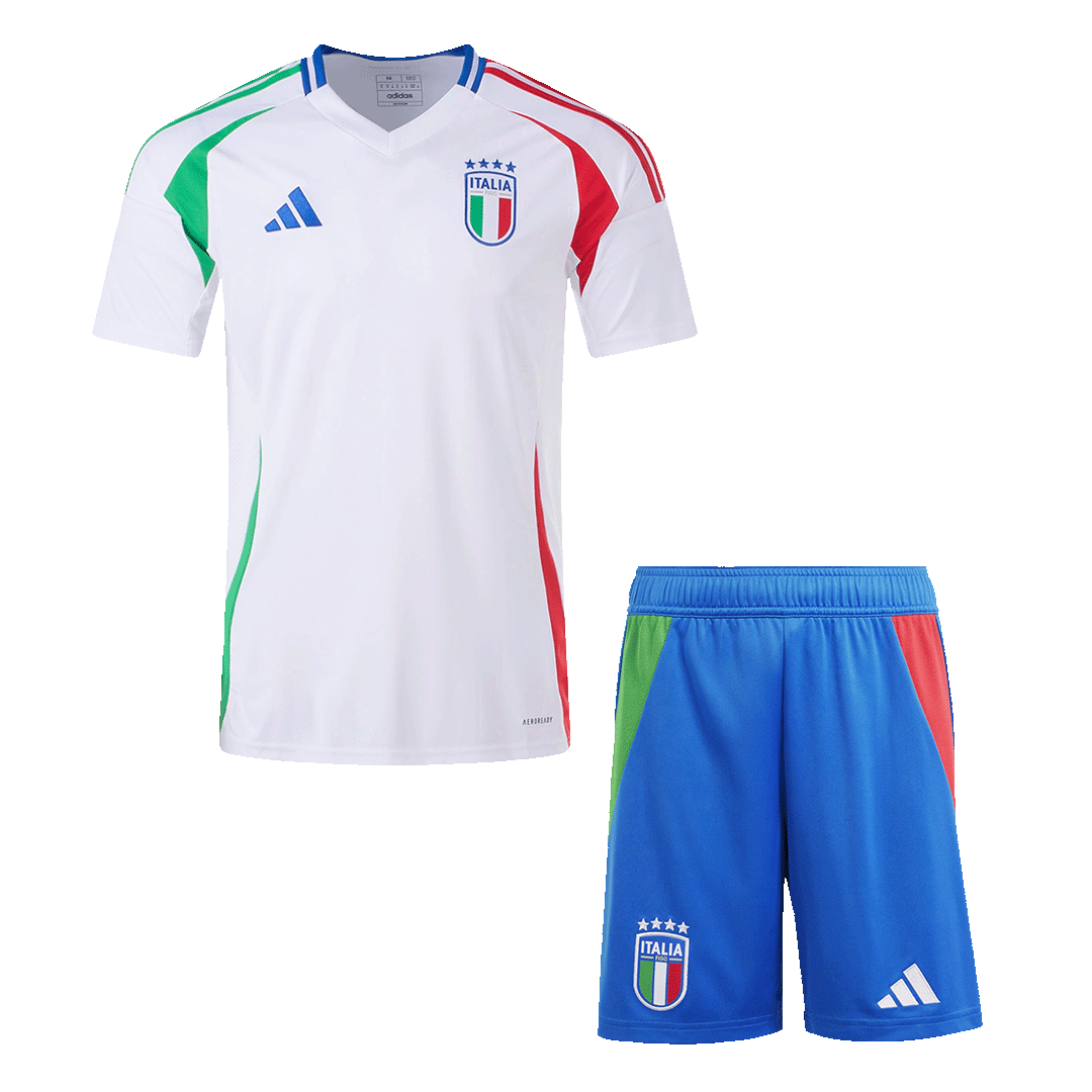 Maillot de football extérieur Italie (maillot + short) Euro 2024