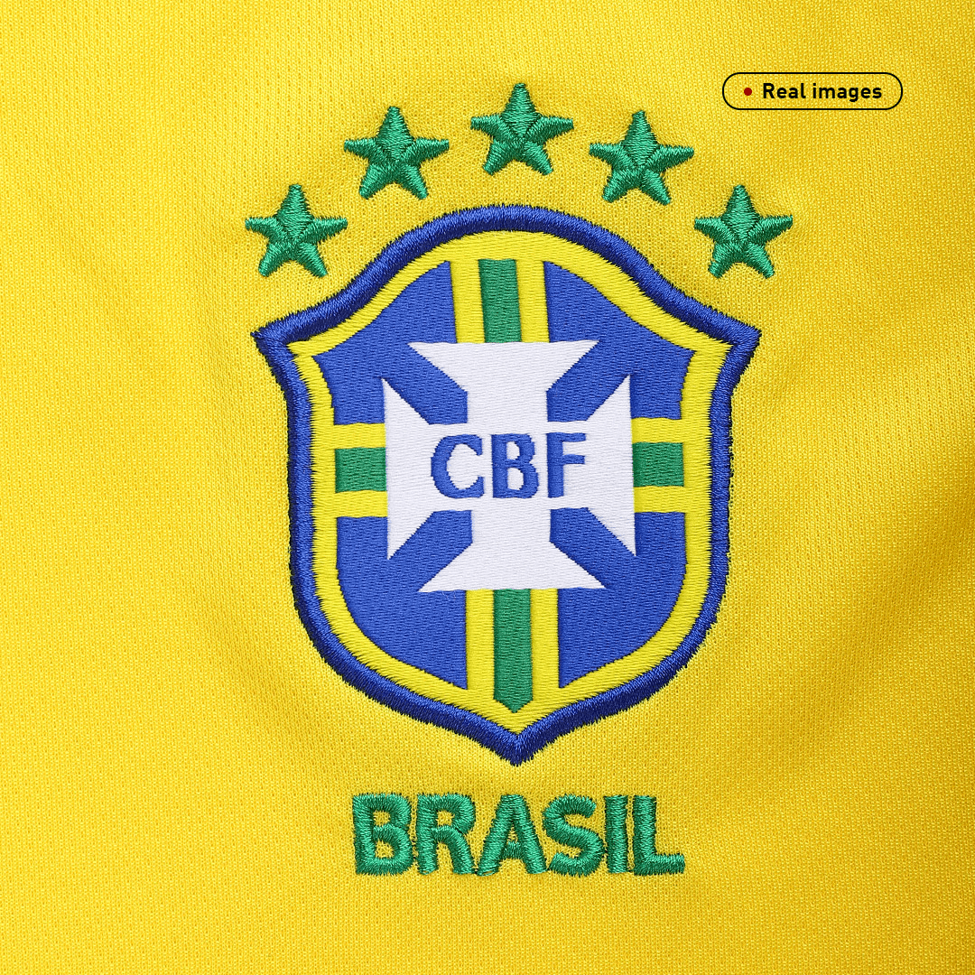 Camiseta de fútbol retro de Brasil 2004 para el hogar