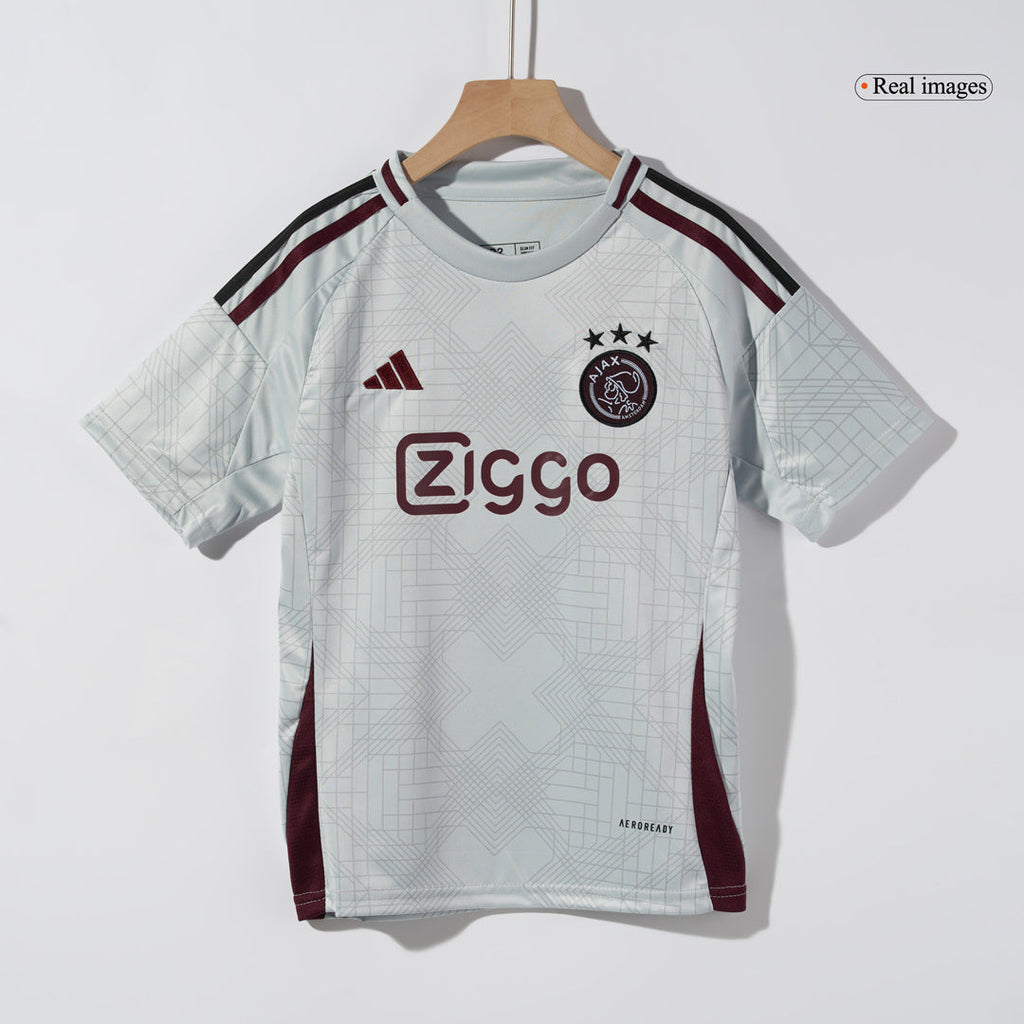 Maillot de football extérieur Ajax Third pour enfant (maillot + short) 2024/25