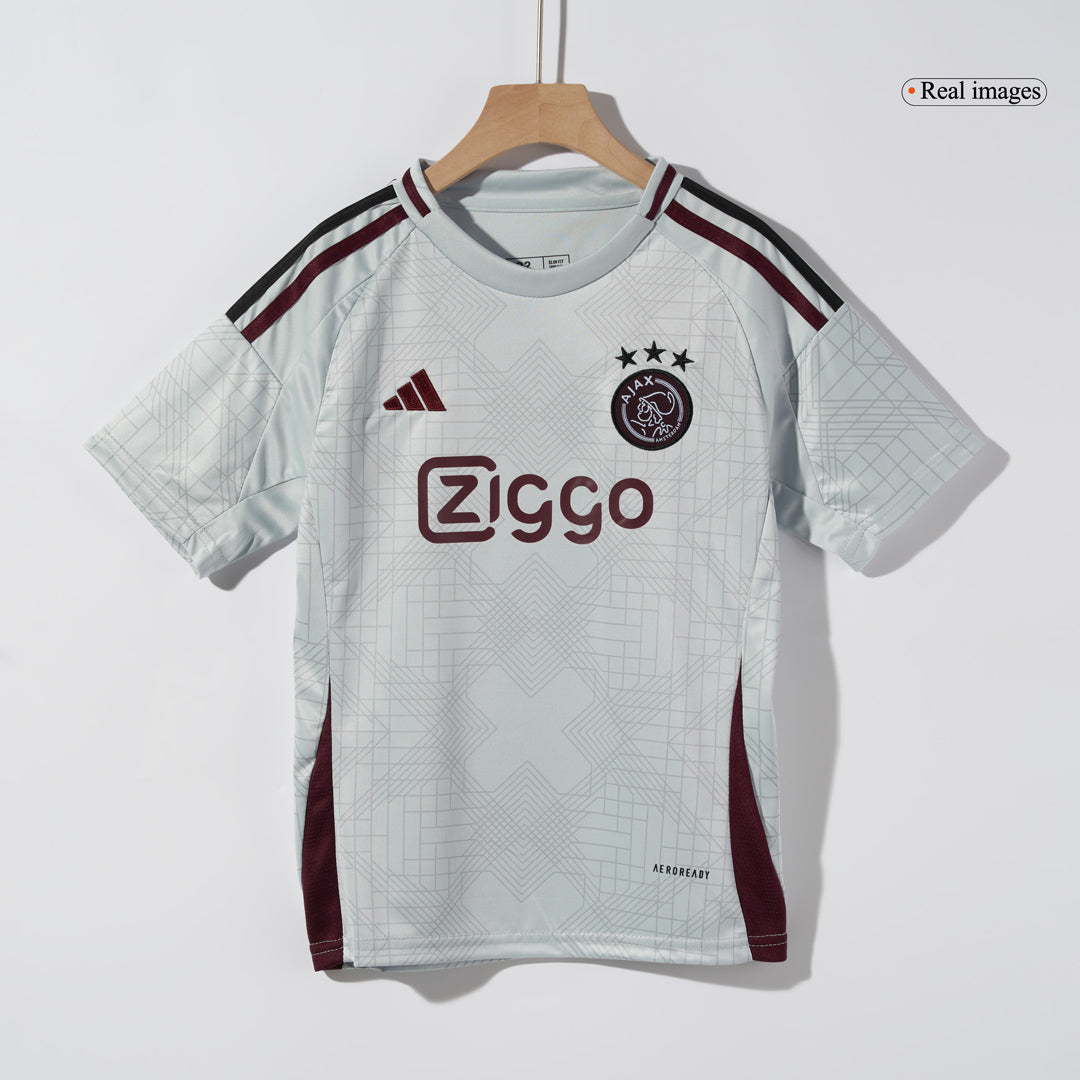 Maillot de football extérieur Ajax Third pour enfant (maillot + short) 2024/25