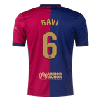 Maillot de football domicile GAVI #6 Barcelone 2024/25