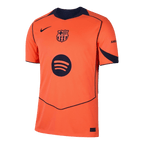 Soccer Kits Barcelona Third Away Soccer Jersey 2025/26 Orange