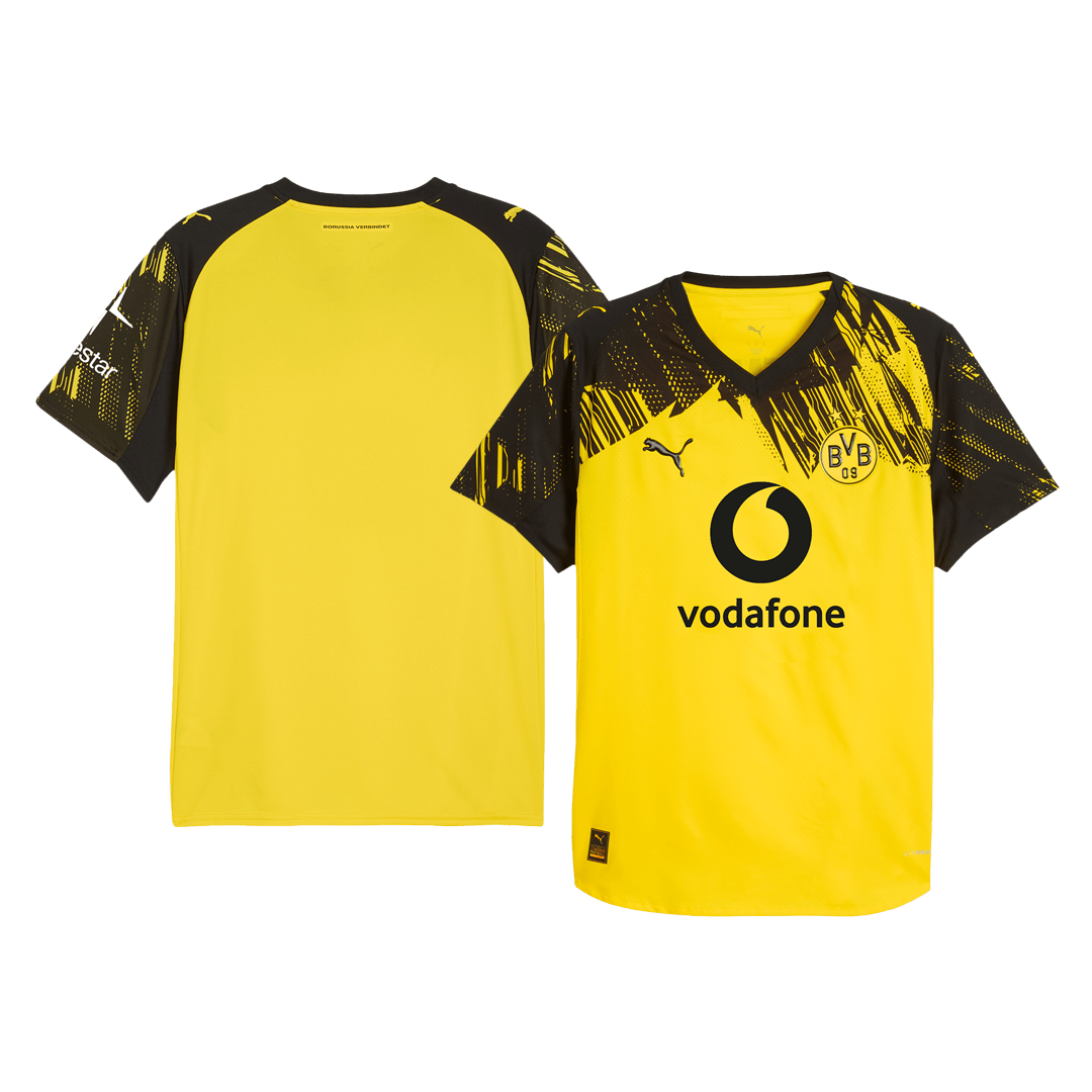 Soccer Kits Authentic Borussia Dortmund Home Soccer Jersey 2025/26 Yellow