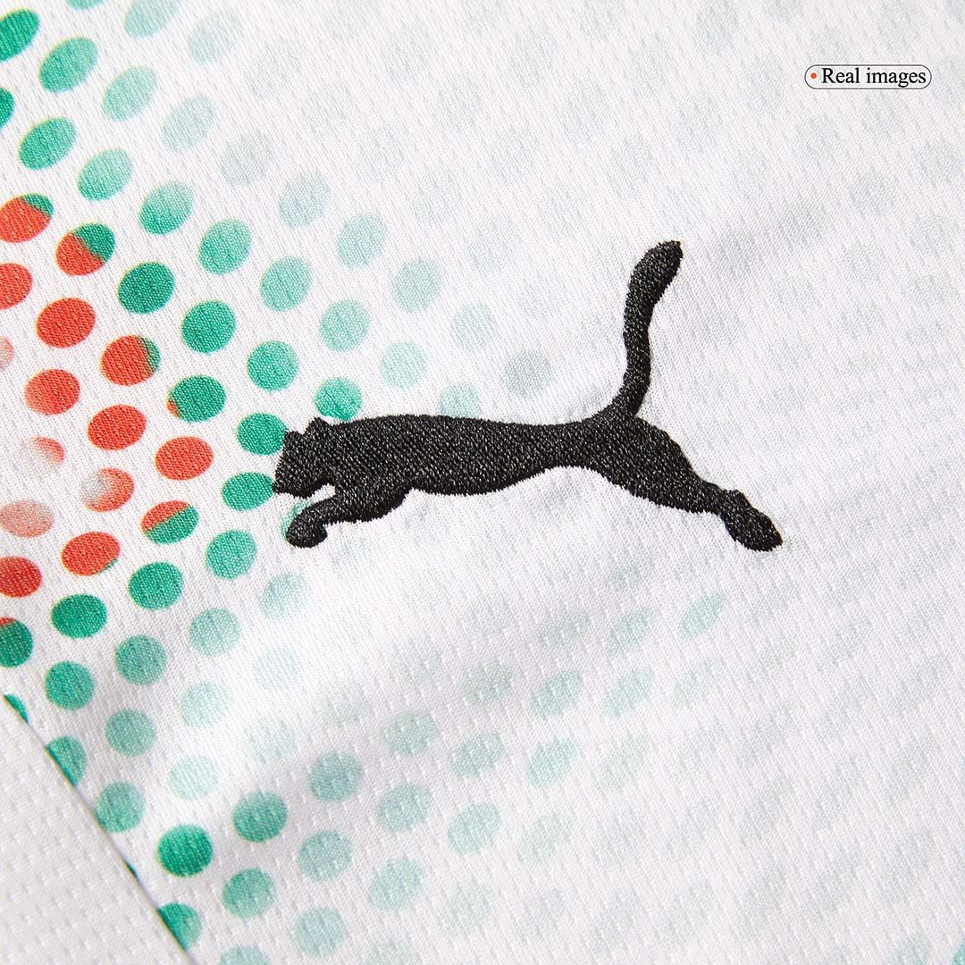 Camiseta de fútbol visitante de Portugal RONALDO #7 para mujer 2025, blanca