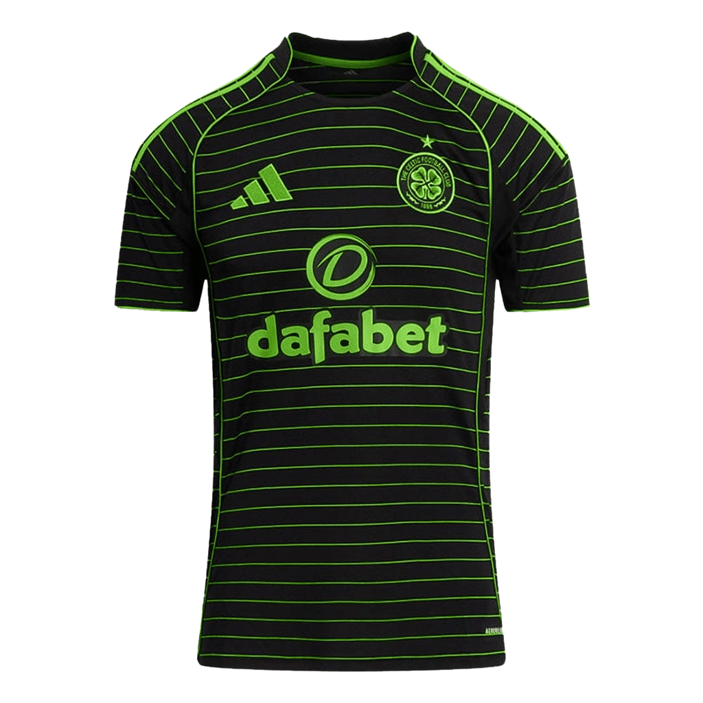 Soccer Kits Celtic Away Soccer Jersey 2025/26 Black