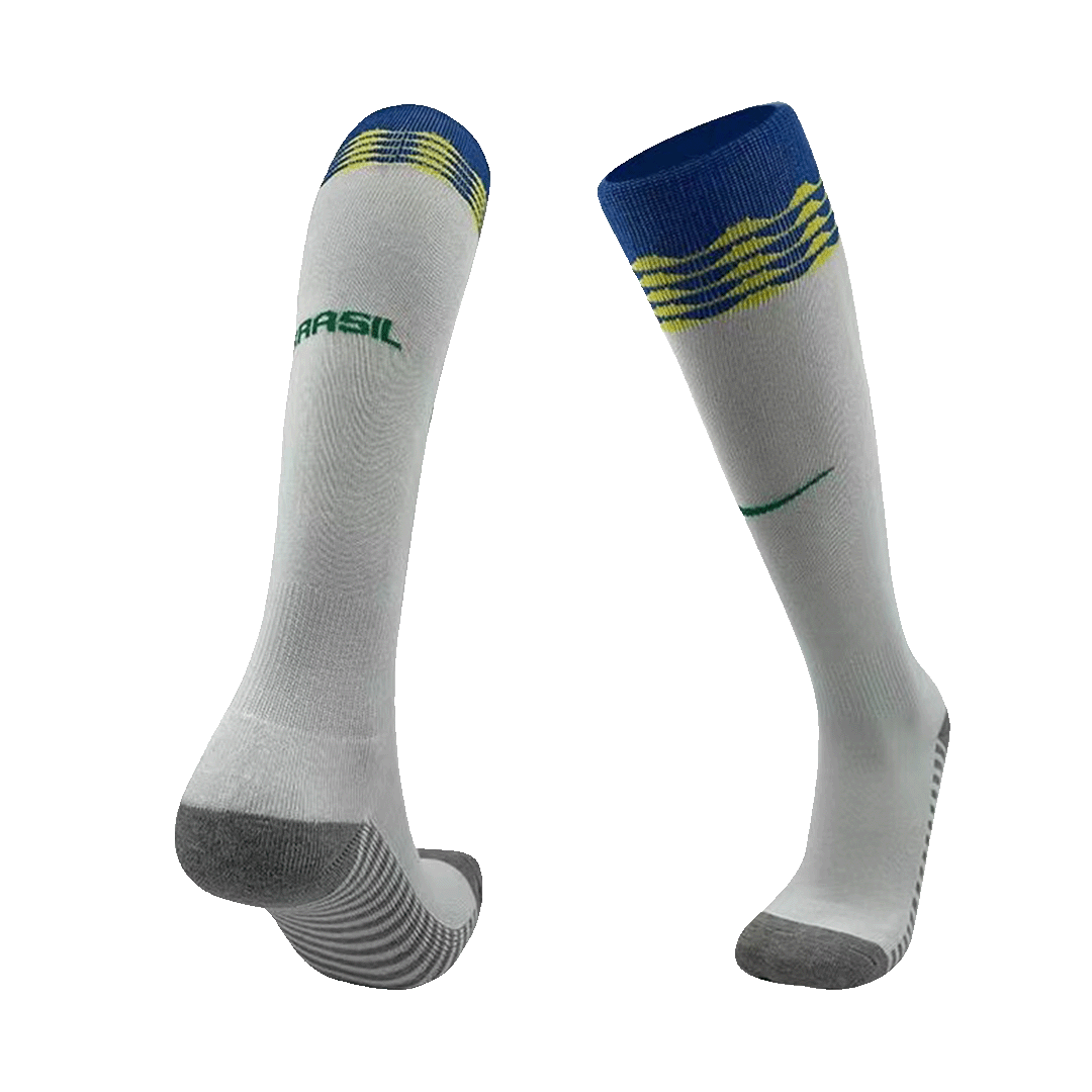 Kits de fútbol para niños: camiseta local de Brasil (camiseta, pantalones cortos y calcetines) para la Copa América 2024