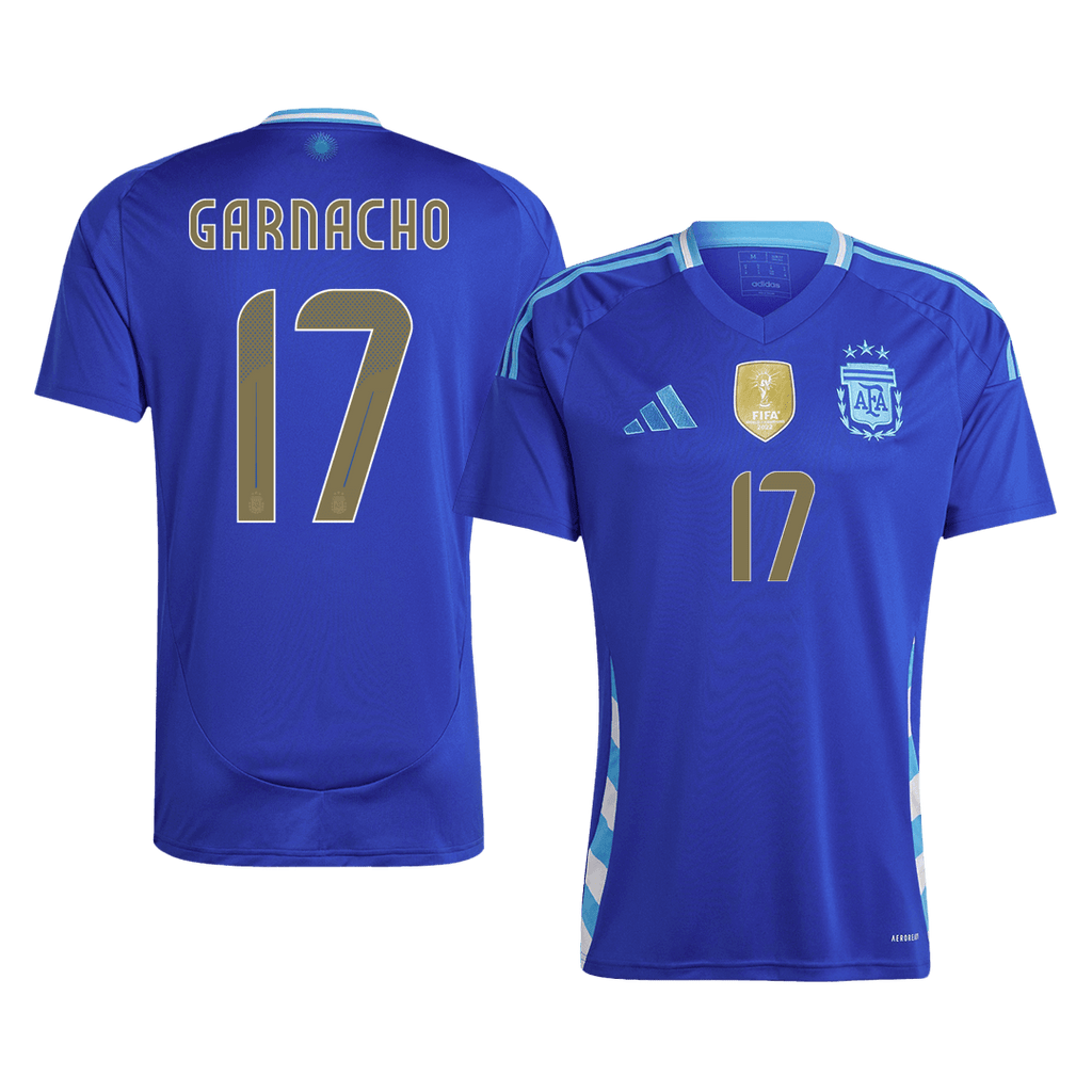 Maillot de football Garnacho #17 Argentine Extérieur 2024