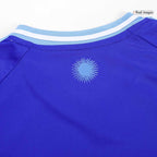 Maillot de football extérieur Argentine pour enfant (maillot, short, chaussettes) Copa America 2024