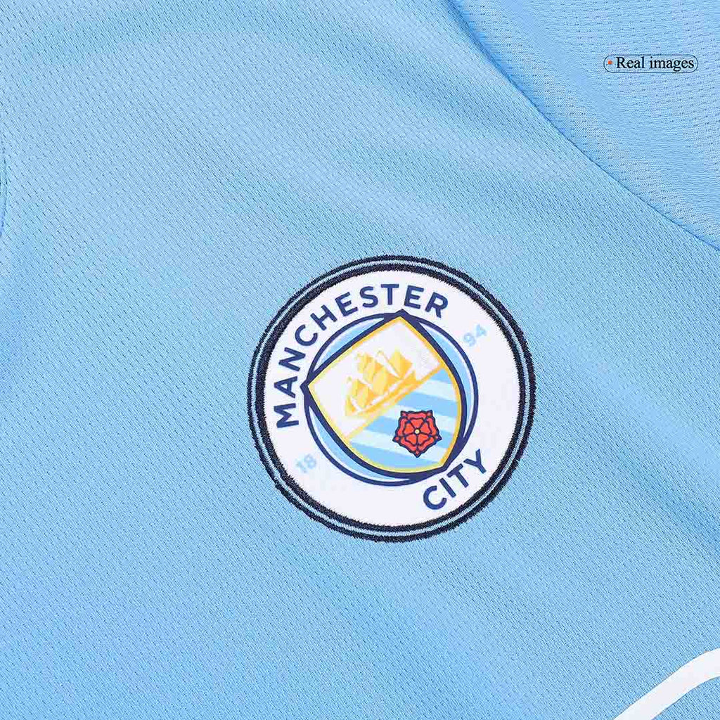 Camiseta de fútbol local RODRIGO #16 del Manchester City 2024/25 - UCL