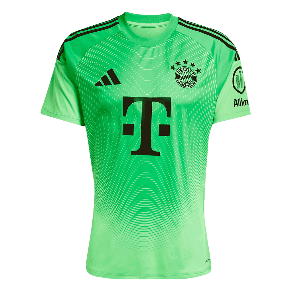 Soccer Kits Bayern Munich Goalkeeper Soccer Jersey 25/26 Green