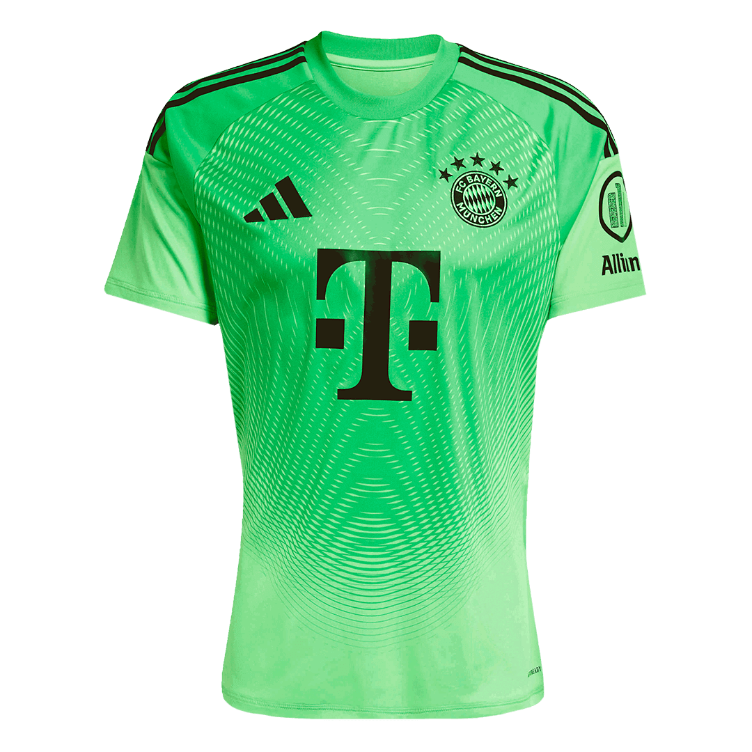 Soccer Kits Bayern Munich Goalkeeper Soccer Jersey 25/26 Green