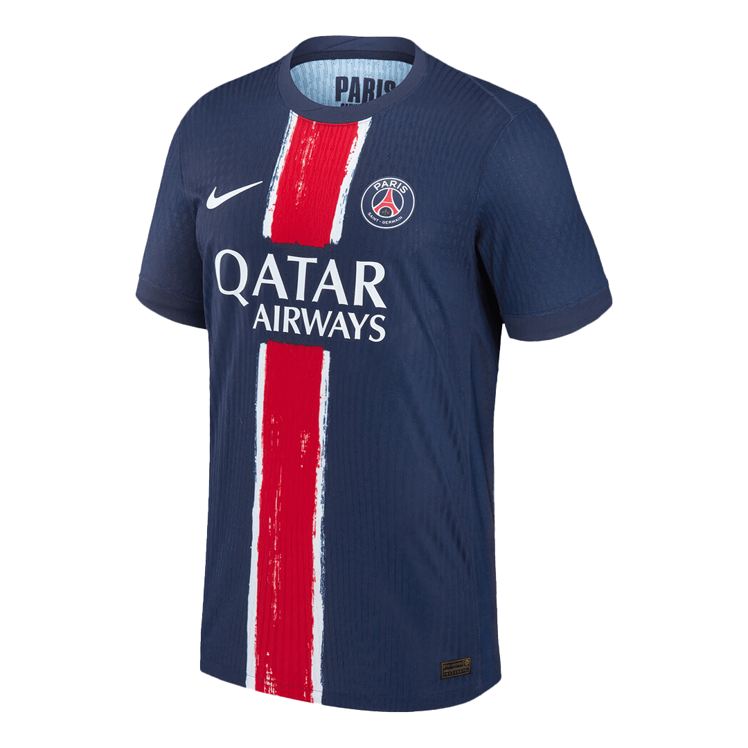 Soccer Kits Authentic BARCOLA #29 PSG Home Soccer Jersey 2024/25 Navy - UCL