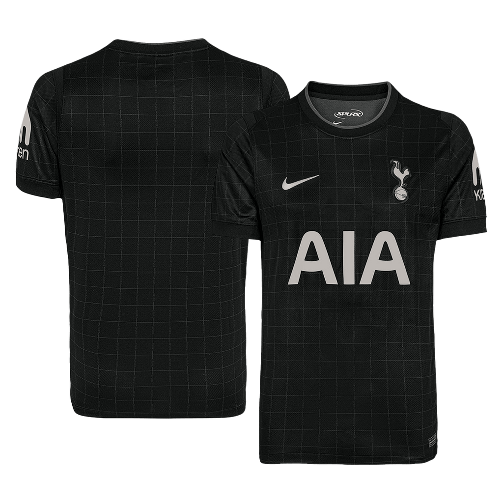 Camiseta de visitante del Tottenham Hotspur 2025/26, color negro