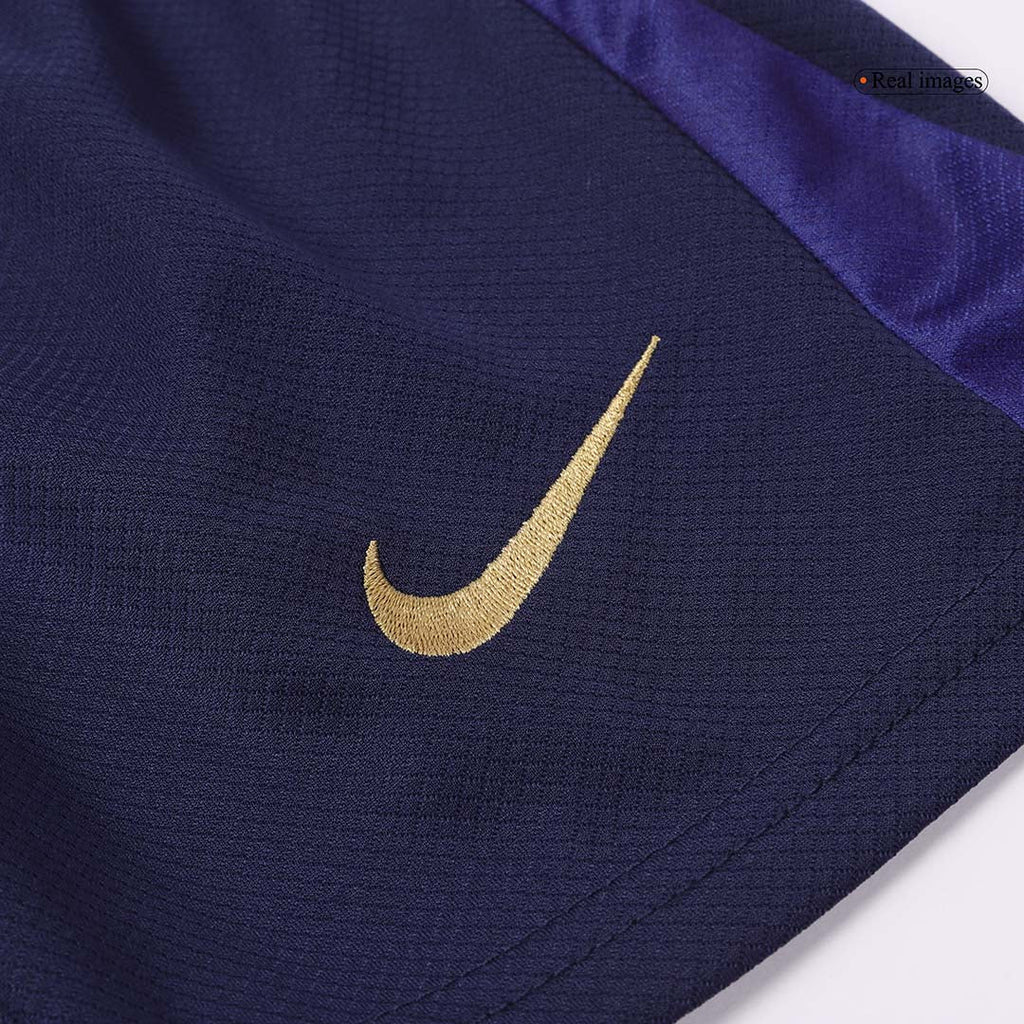 Maillot de football domicile Barcelone enfant (maillot + short) 2024/25 avec logo Spotify sans texte