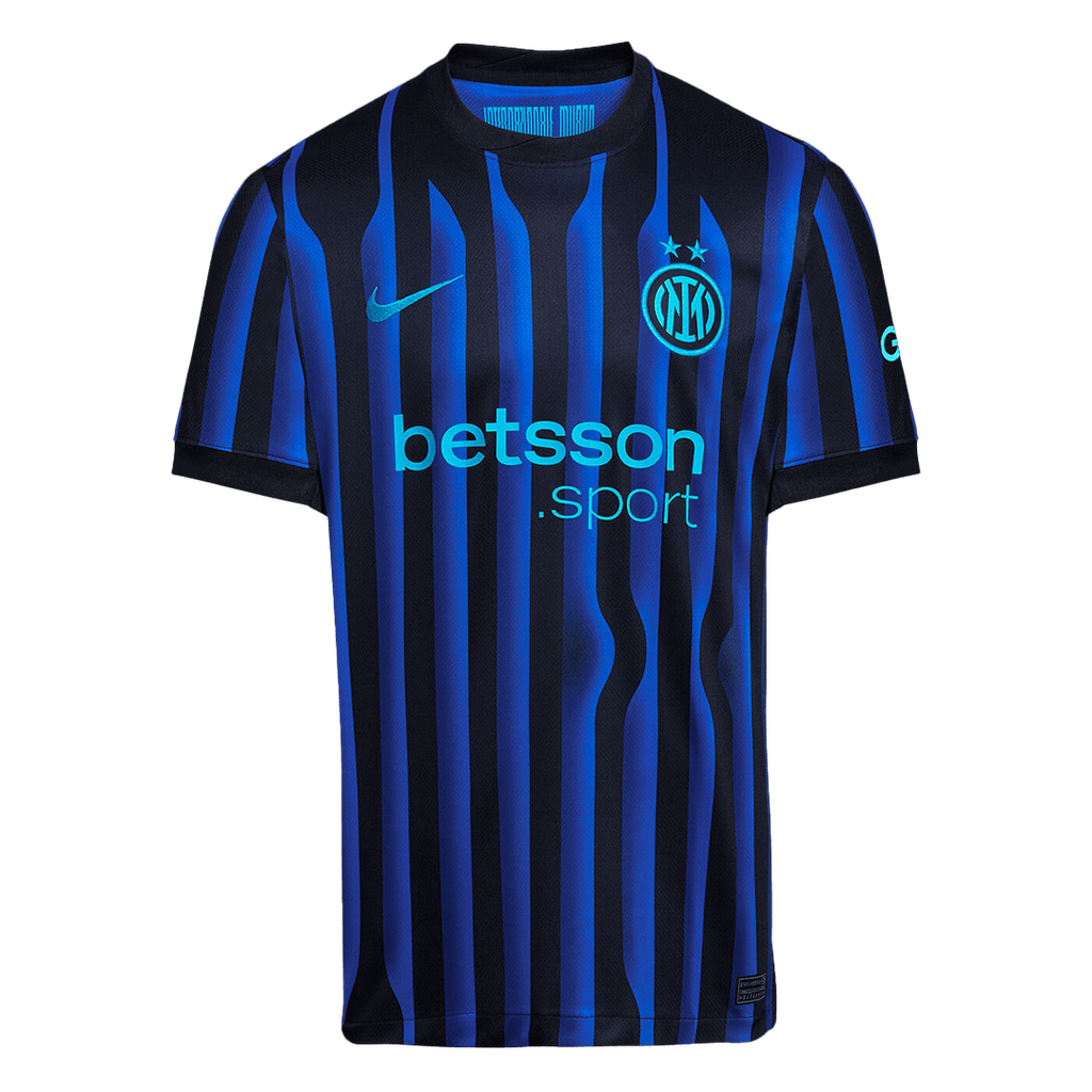Maillot de football LAUTARO #10 Inter Milan Domicile 2025/26 Bleu et Noir