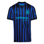 Maillot de football LAUTARO #10 Inter Milan Domicile 2025/26 Bleu et Noir