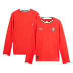 Camiseta de fútbol de manga larga de Portugal 2025 (rojo)