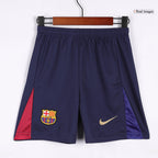 Maillot de football domicile Barcelone enfant (maillot + short) 2024/25 avec logo Spotify sans texte