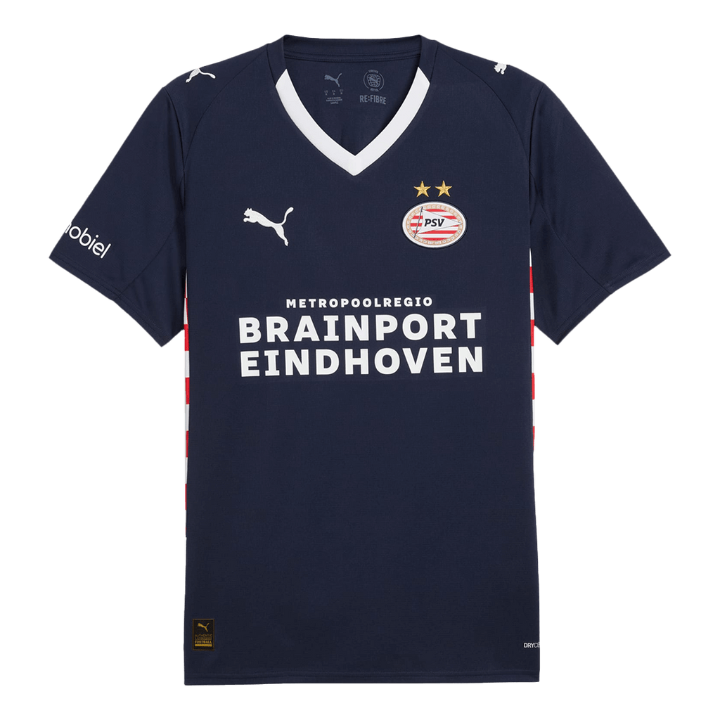 Maillot de football extérieur PSV Eindhoven 25/26 bleu marine