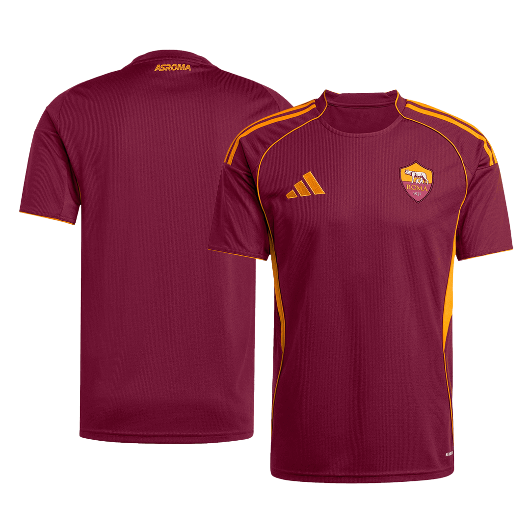 Kits de fútbol Roma Home Soccer Jersey 2025/26 Rojo