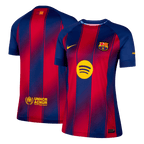 Maillot de football domicile Barcelone 2025/26 bleu et rouge pour femme