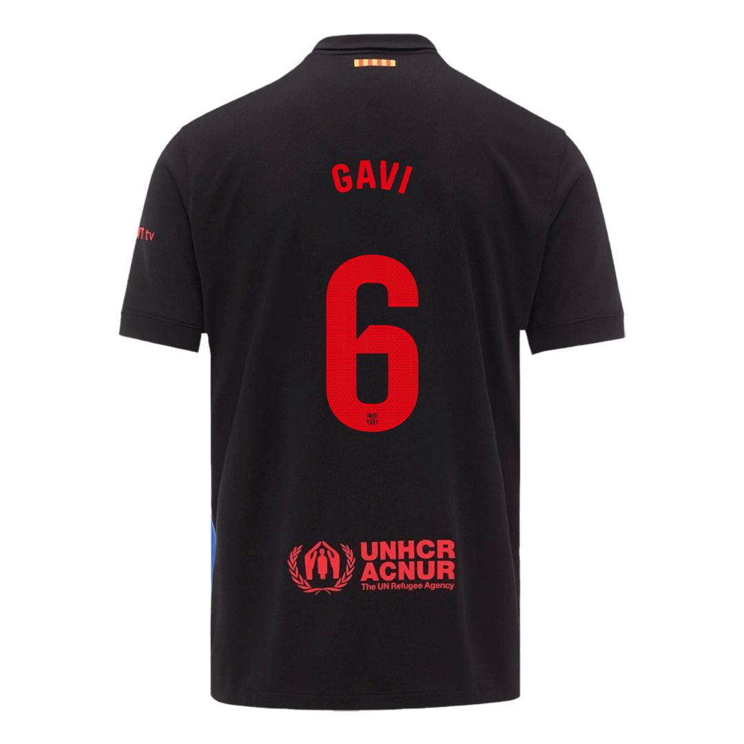 Maillot de football extérieur GAVI #6 Barcelone 2024/25