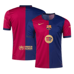 Soccer Kits Barcelona Home Football Shirt 2024/25 - Spotify Logo Without Text