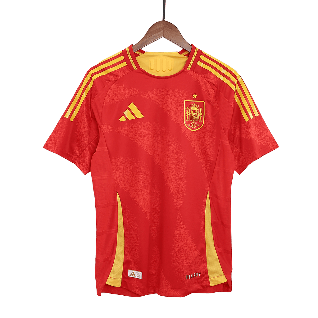 Soccer Kits Authentic Spain Home Soccer Jersey Euro 2024