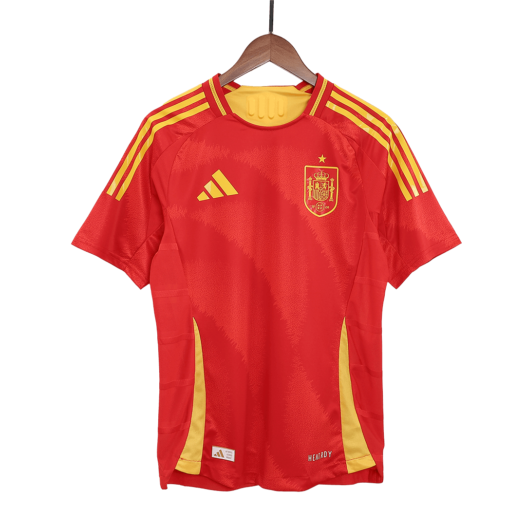 Soccer Kits Authentic Spain Home Soccer Jersey Euro 2024