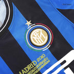 Camiseta de fútbol retro del Inter de Milán 2009/10 (final de la UCL)