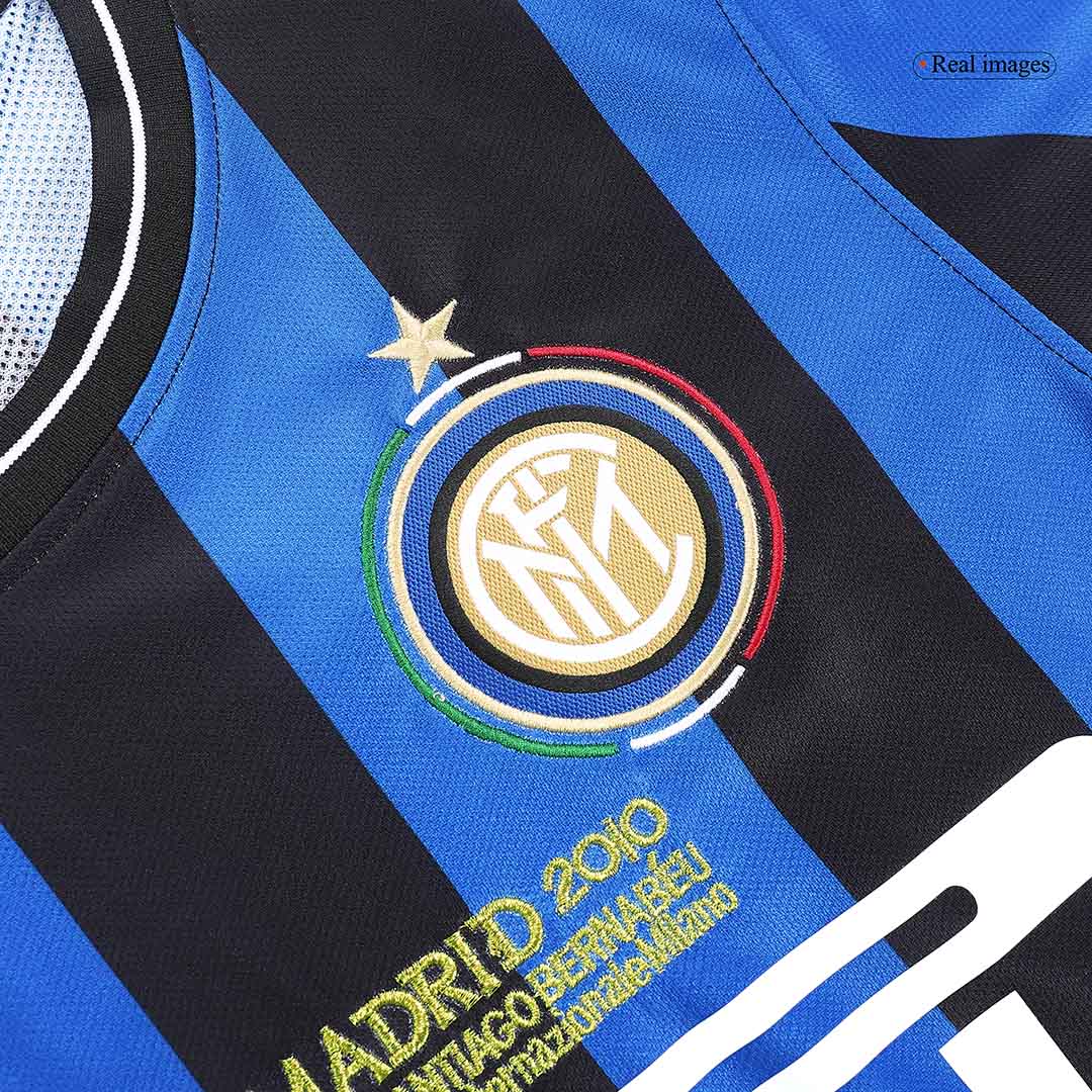 Camiseta de fútbol retro del Inter de Milán 2009/10 (final de la UCL)
