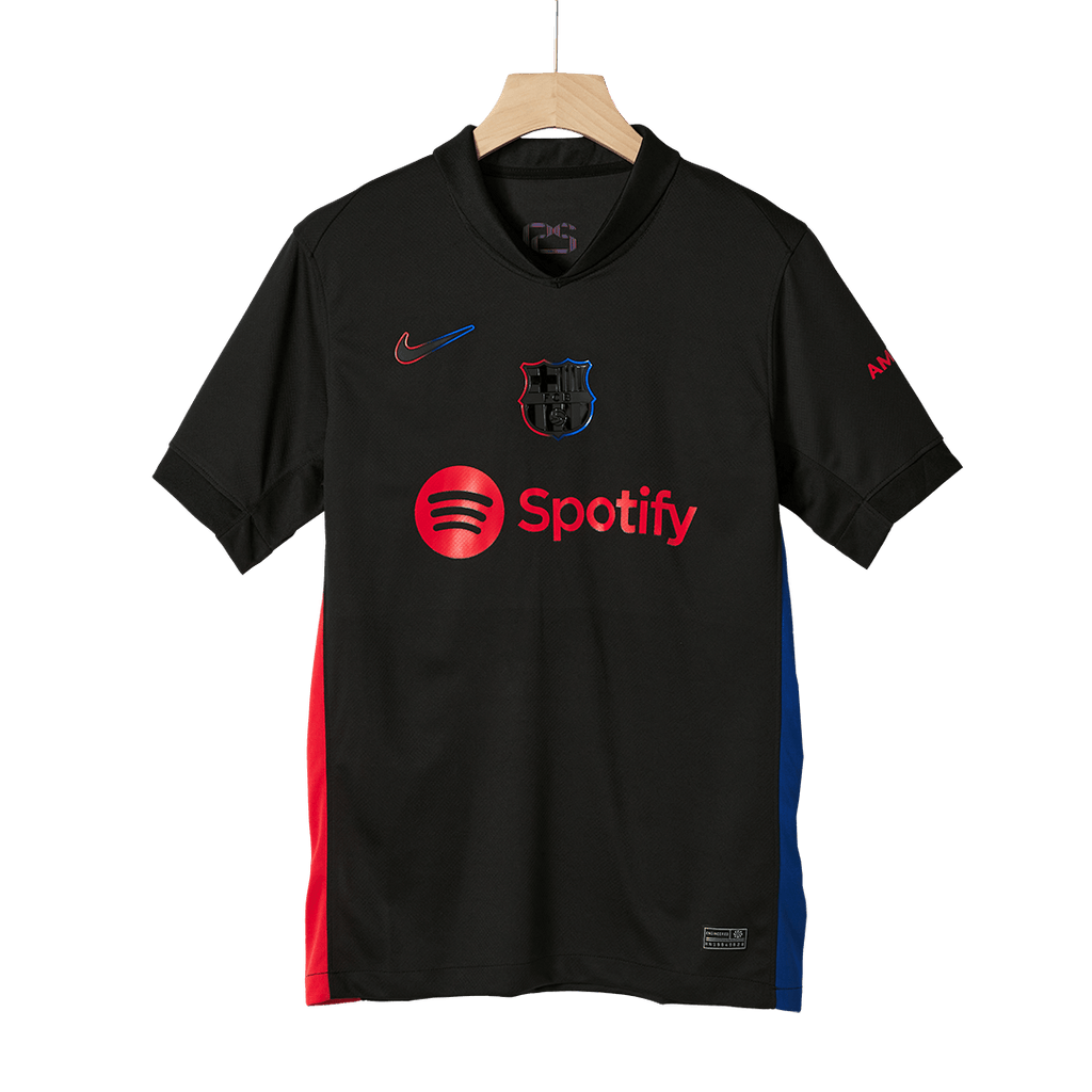 Soccer Kits Barcelona Away Soccer Jersey Kit(Jersey+Shorts+Socks) 2024/25