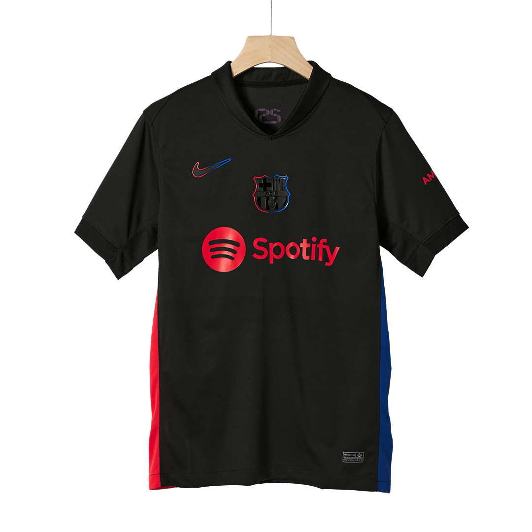 Soccer Kits Barcelona Away Soccer Jersey Kit(Jersey+Shorts) 2024/25