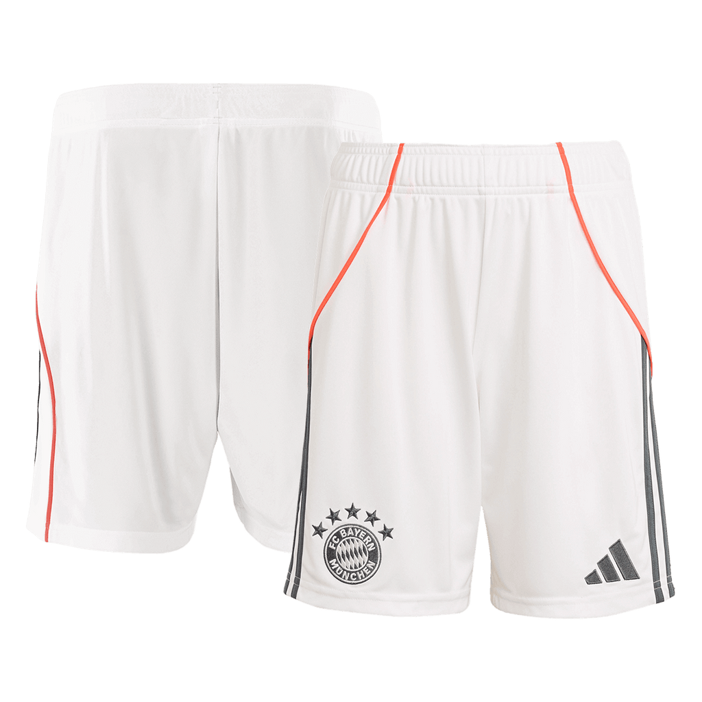 Soccer Kits Bayern Munich Away Soccer Jersey Kit(Jersey+Shorts) 2025/26 White