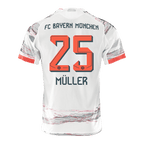 Soccer Kits Authentic  MÜLLER  #25 Bayern Munich Away Soccer Jersey 2025/26 White