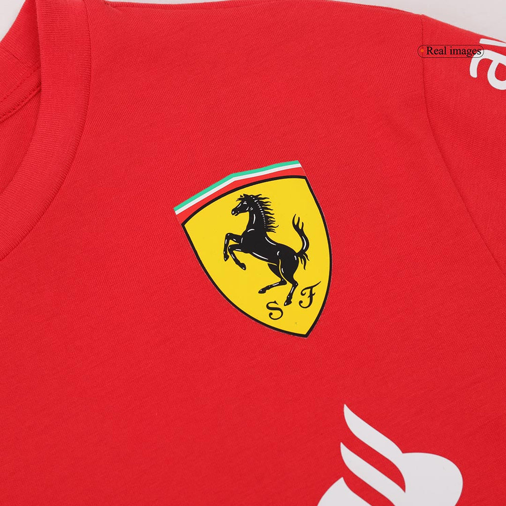 Maillot de football Ferrari F1 Racing Team Charles Leclerc #16 T-Shirt 2024