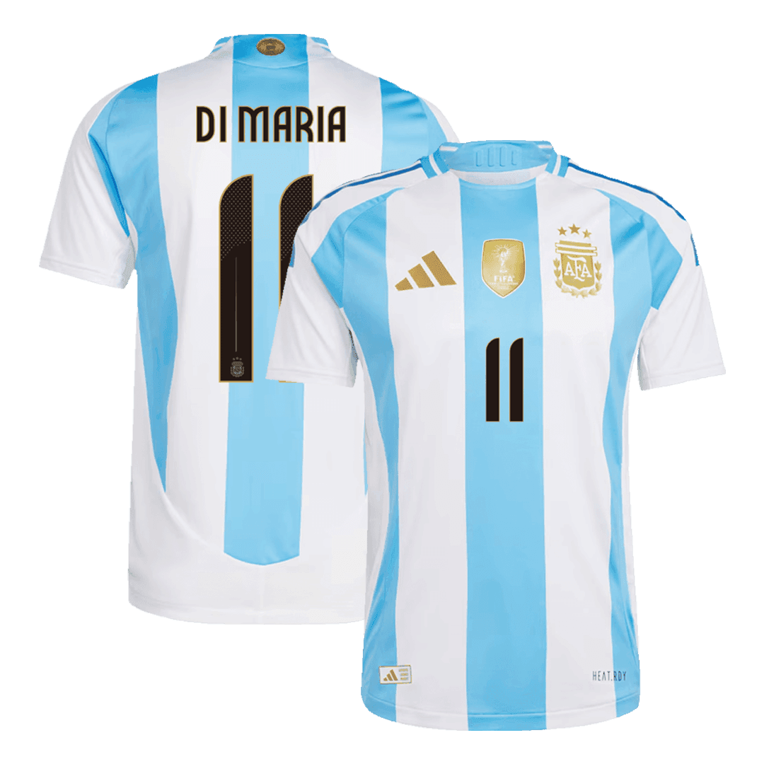 Soccer Kits Authentic DI MARIA #11 Argentina Home Soccer Jersey 2024